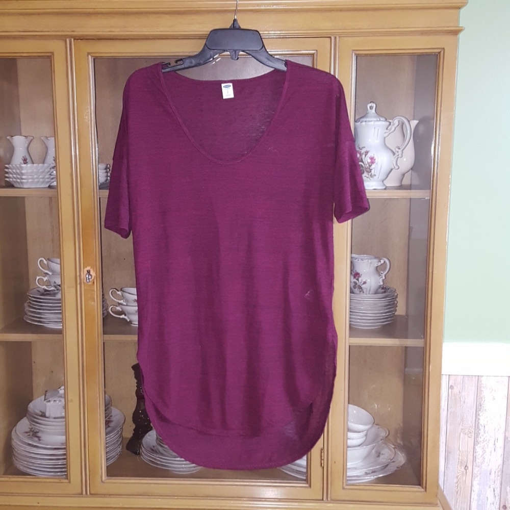 New Hi-Low leggings tee